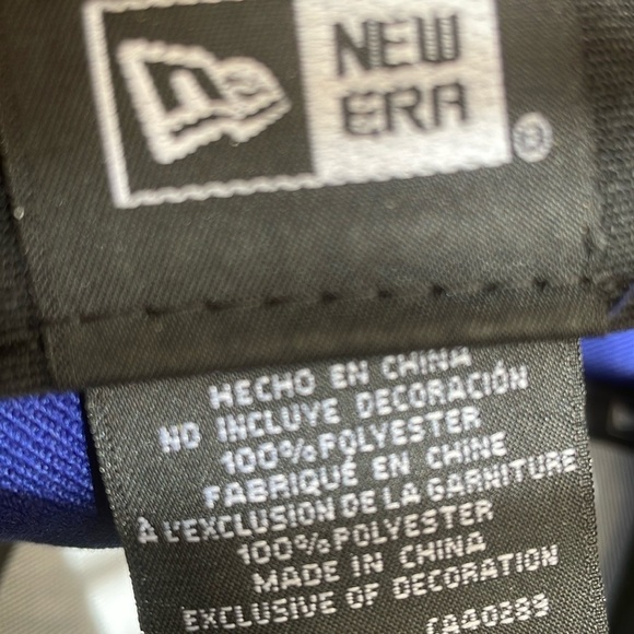 New Era Blue with White LA Dodgers Baseball Cap - Picture 4 of 8